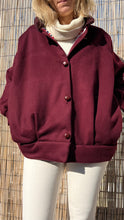 Load image into Gallery viewer, Baseball Jacket Bordeaux
